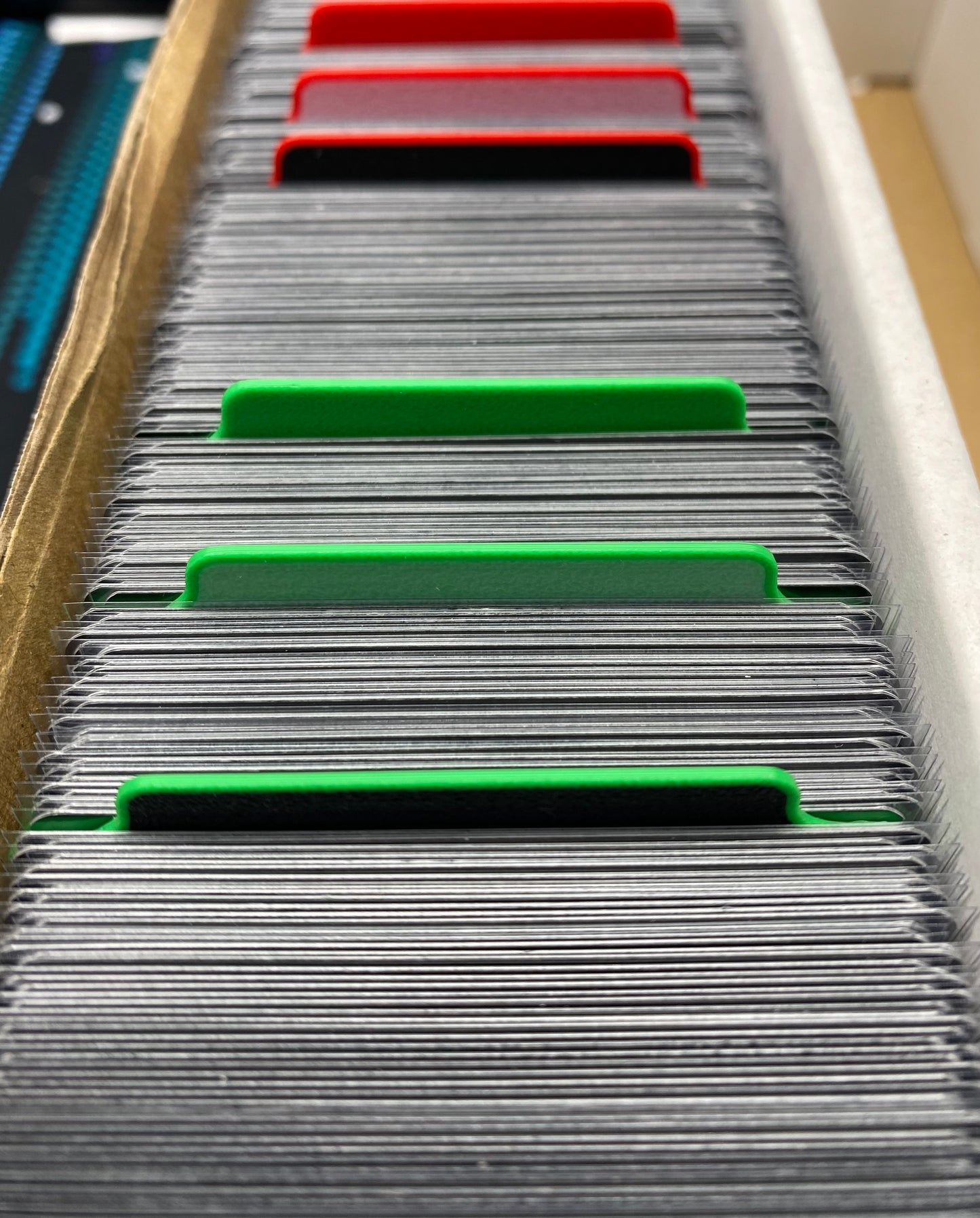 Coloured Card Seperators