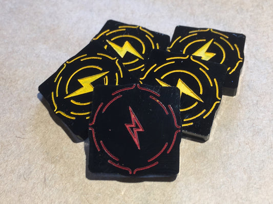 Charge Tokens (Double Sided)